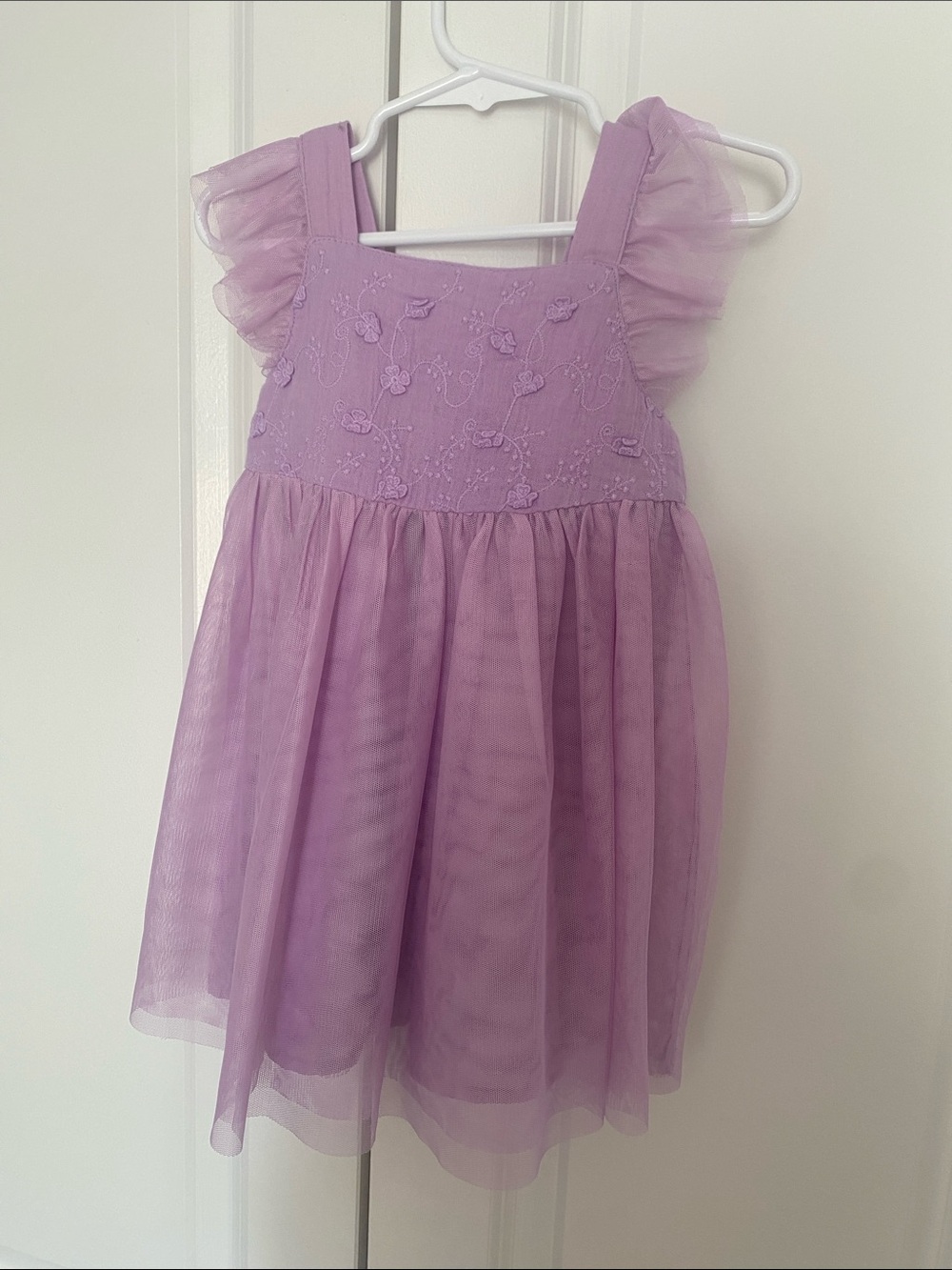 Cat & Jack Lavender Tulle Dress -2T